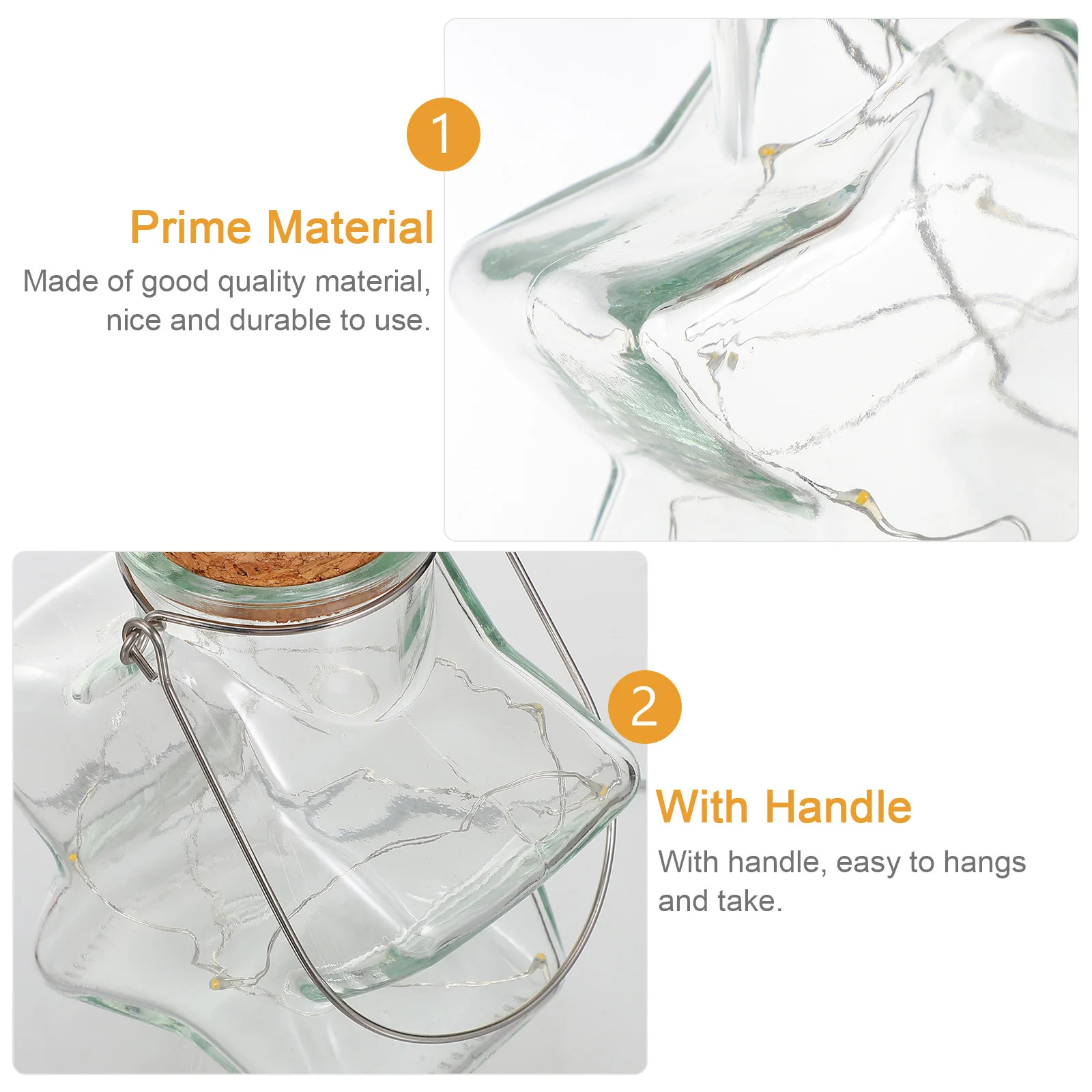 

Jar Hanging Lights Outdoor Bottle Night Lamp with String Light for Garden Decor Hanging Night Light Can Solar Lamp