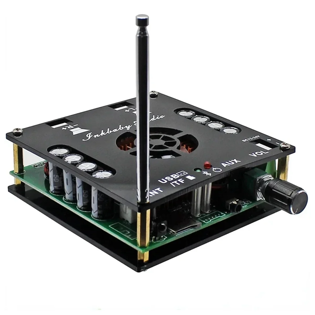 Practical Bluetooth 5.0 Digital Amplifier Module TDA7498E Dual Channel 2x160W High Power Class D Audio Amplifier Hifi Stereo