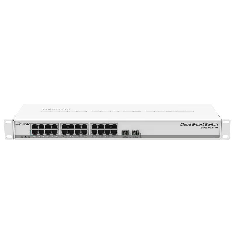 Mikrotik CSS326-24G-2S+RM 24-port 2*SFP+ port Gigabit Ethernet switch controller