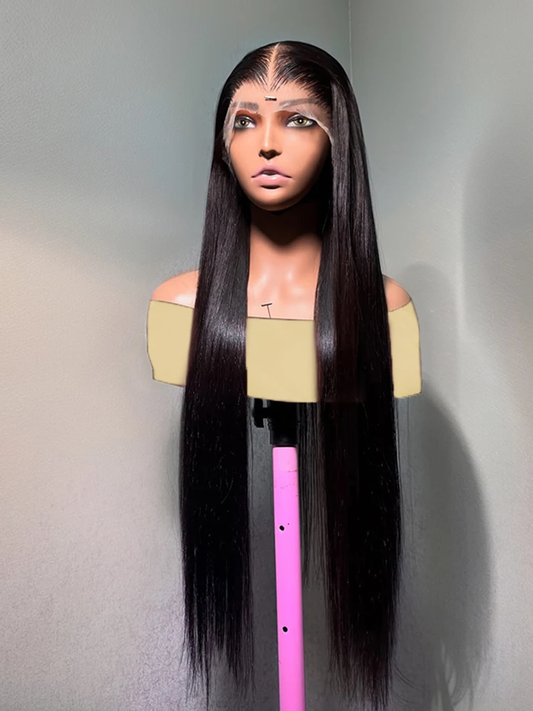 

Mossily 30 42 Inch Wigs Human Hair Bone Straight HD 13x6 Lace Frontal Wig Preplucked Raw Lace Front Remy Hair For Black Women