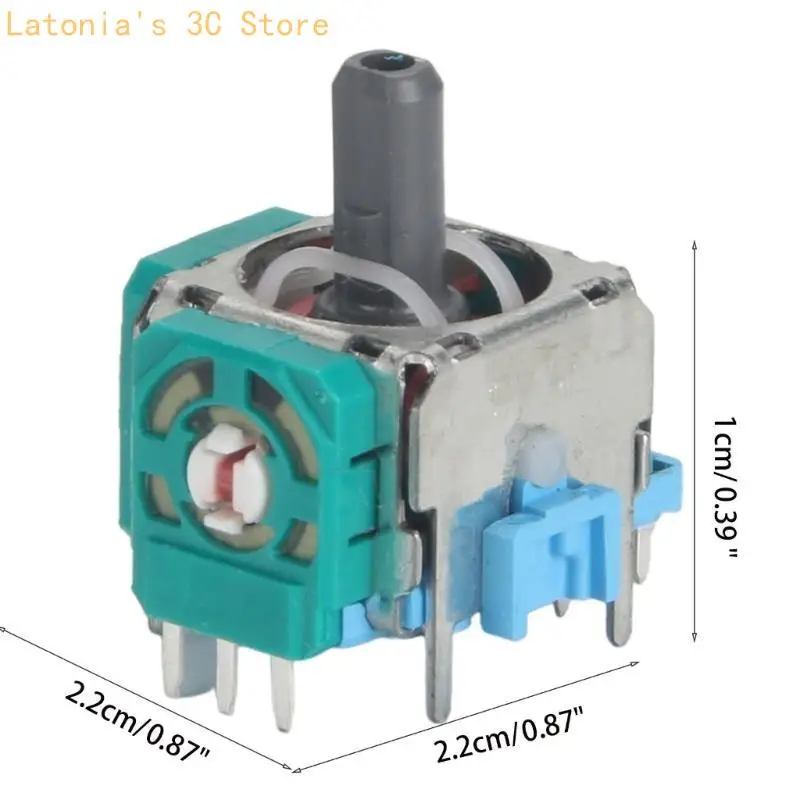 3D-Analog-Joystick-Kit mit 2 Wippkappen und Hebelwerkzeug und Schraubendreher für P5 X3UB – Detail 6