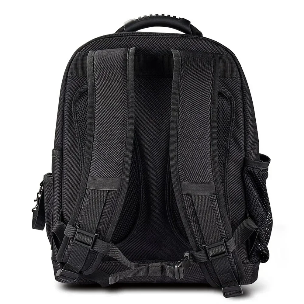 2024 New Heavy Duty Cloth Tool Backpack Black Insert Board Bag Organizer Electrician Packaging Practical Professional Household