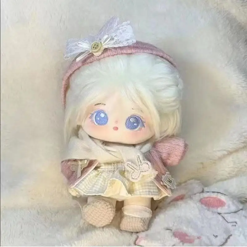 20cm  Anime Kawaii Cosplay Plush Doll Cotton Stuffed Body Dress Up Clothes Plushie Pillow Toys Gift Xmas