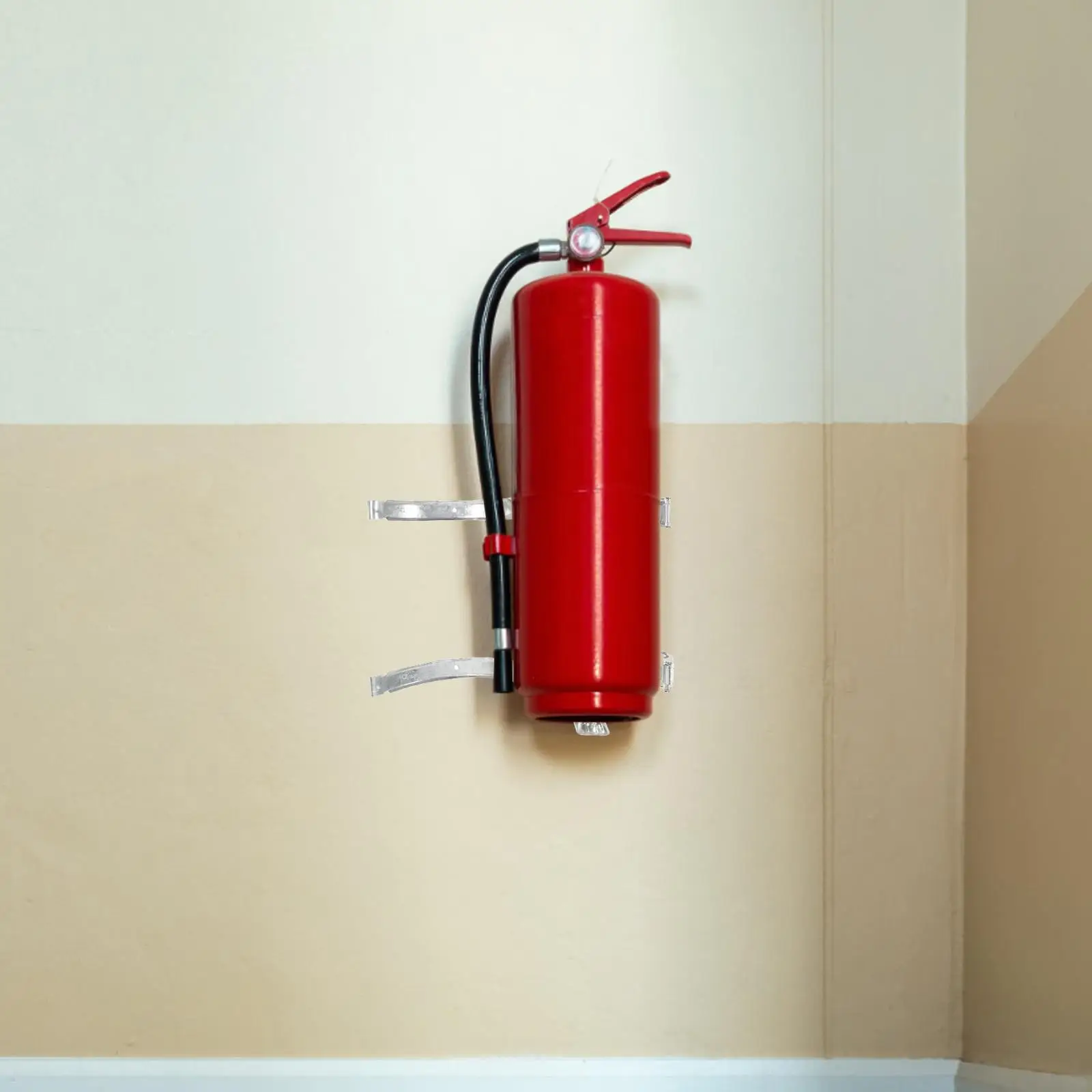 2PCS Fire Extinguisher Bracket Stainless Steel Mount Heavy Duty Vehicle Car Spacesaving Design Easy Installation Home