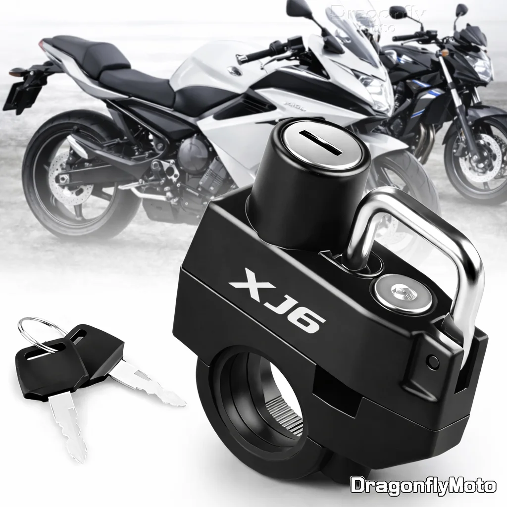 

Замок для мотоциклетного шлема для Yamaha XJ6 XJ6F XJ6N DIVERSION 2009-2014, противоугонный замок для шлема, противоугонное устройство, нержавеющий.