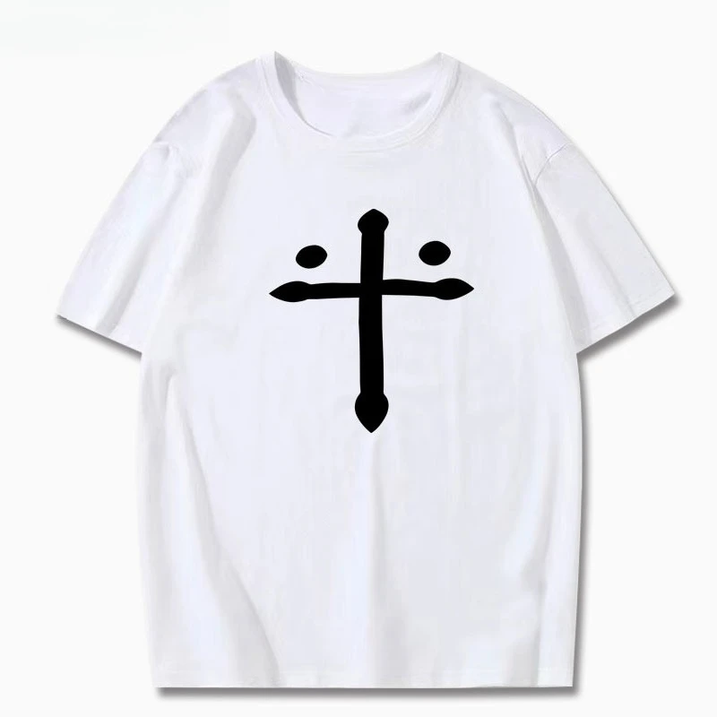 

Fate Yuanban Rin Stay Night Around The Same Cos Suit Short-sleeved Casual and Comfortable T-shirt Men's and Women's Summer Tops