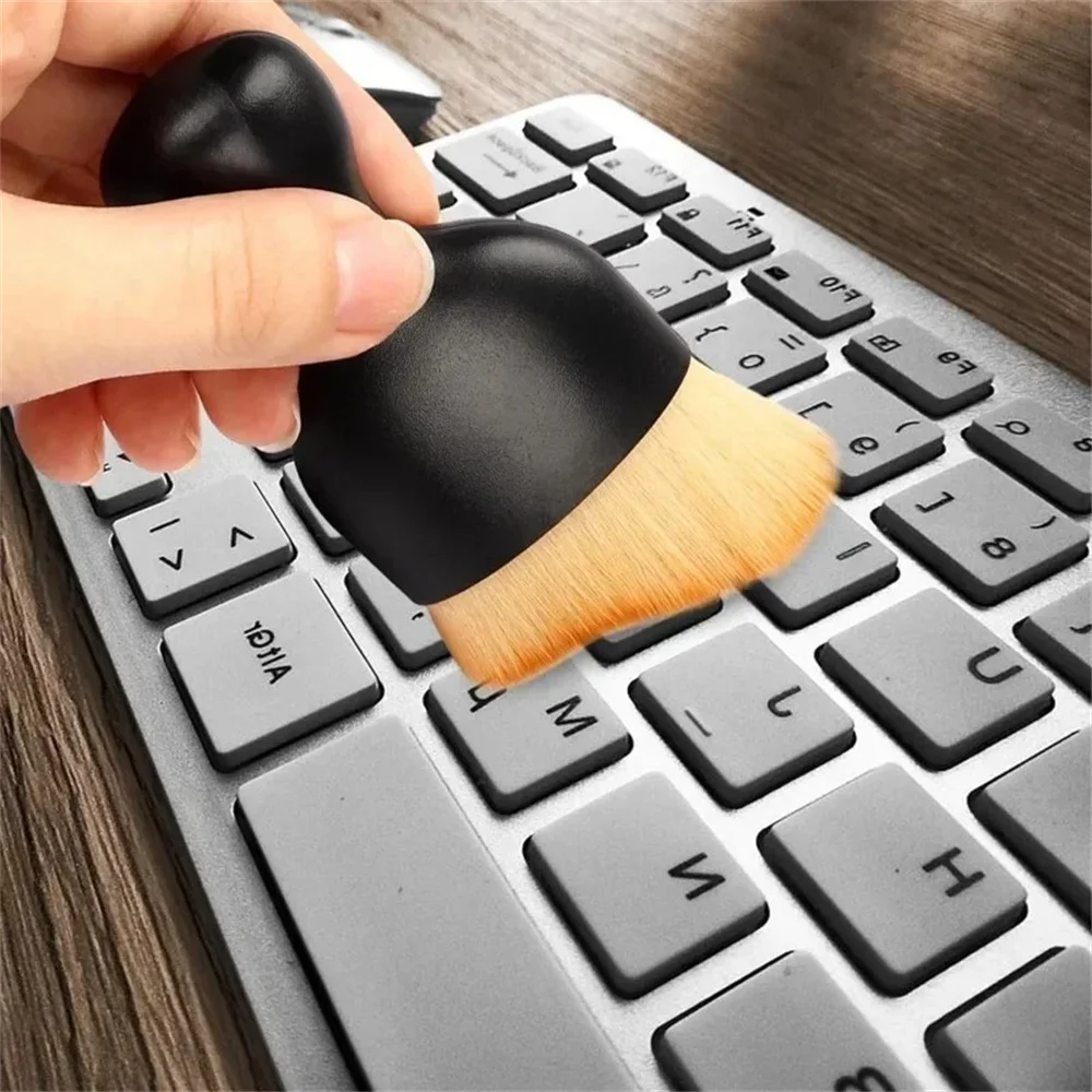 Car Air Vent Motorcycle Cleaning Soft Brush with Casing Car Interior Cleaning Tool Soft Fur Car Brush Car Crevice Dusting Brush
