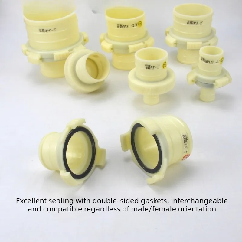 

Plastic Hose Quick Connector, Garden Hose Quick Connect, Water Hose Adapter, Hose Clip Joint for Watering Irrigation