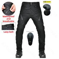 VOLERO Motorcycle Anti Fall Riding Pants Are Waterproof Windproof Breathable Elastic High Waisted Motorcycle Anti Fall Pants