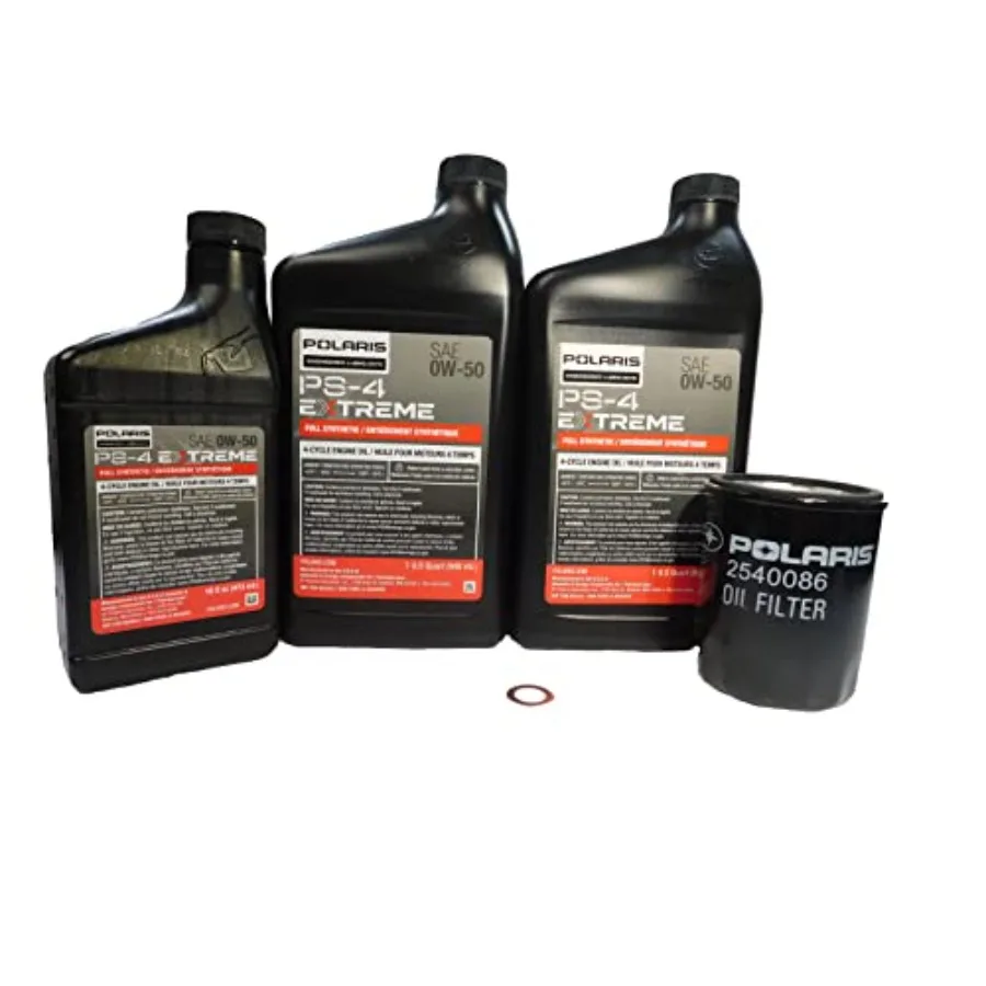

2014-2021 Polaris RZR XP 1000 XP 4 EPS OEM Extreme Duty Oil Change Kit 2890057 for Off-Road Vehicles with High-Performance Dura