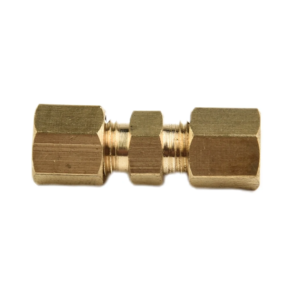 10x Car 4.75mm Brass Straight Reducer Compression Fitting Connector 3/16\