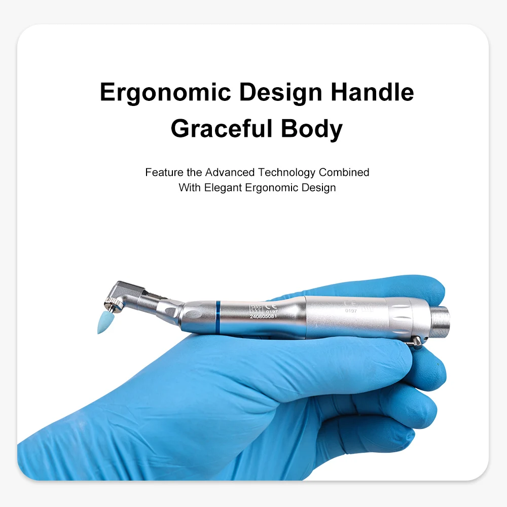 1 قطعة 203C مزلاج تشاك كونترا زاوية ل Ø2.35mm CA الأزيز Denspay منخفضة السرعة كونترا زاوية قبضة أدوات معدات طبيب الأسنان #4