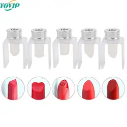 1pcs/3pcsSilicone Lipstick Mold Aluminum Ring Mould Holder DIY Crafts Tools Easy High Quality Beauty Lipstick Kits