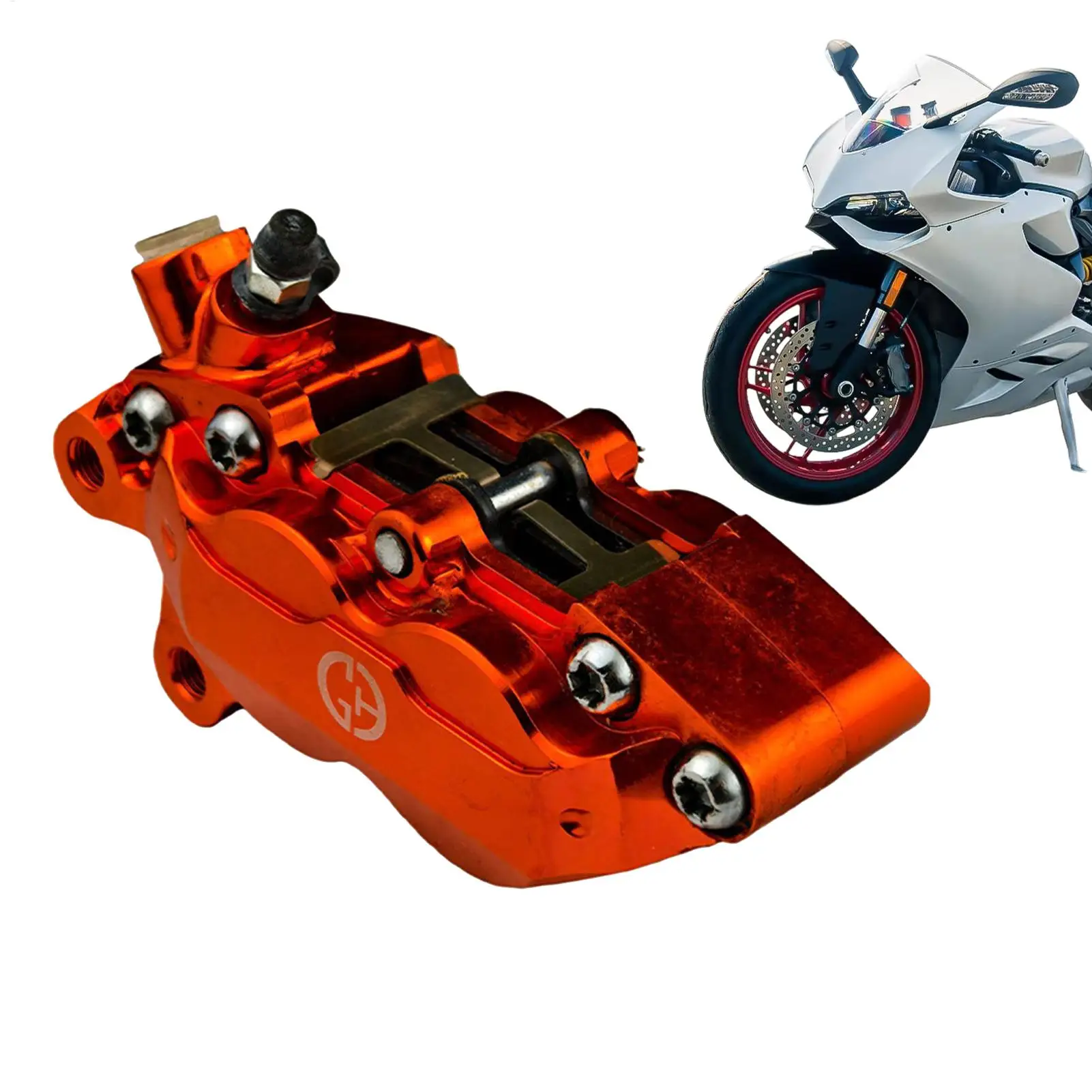 

Rear Disc Brake Clamp Aluminum Alloy Clip Motorcycle Rear Brake Clamp For ATV Electric Scooter Motocross Trail Riding Track