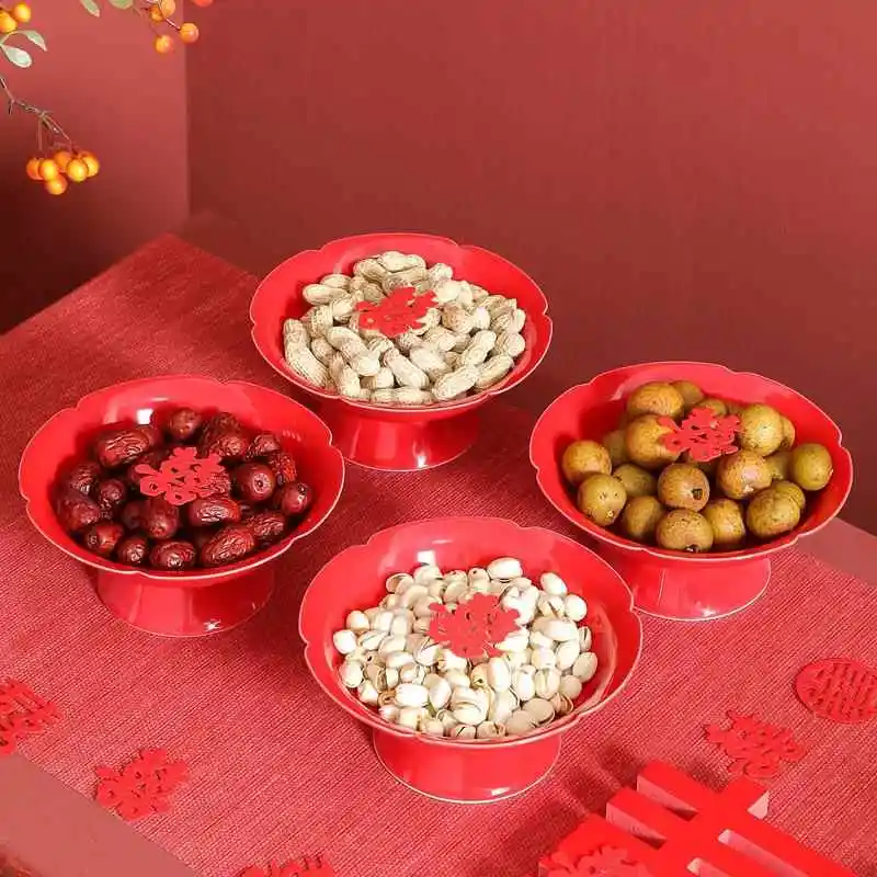 

Праздничная керамическая тарелка для фруктов и сладостей на свадьбу и торжества, для раннего успеха и счастья