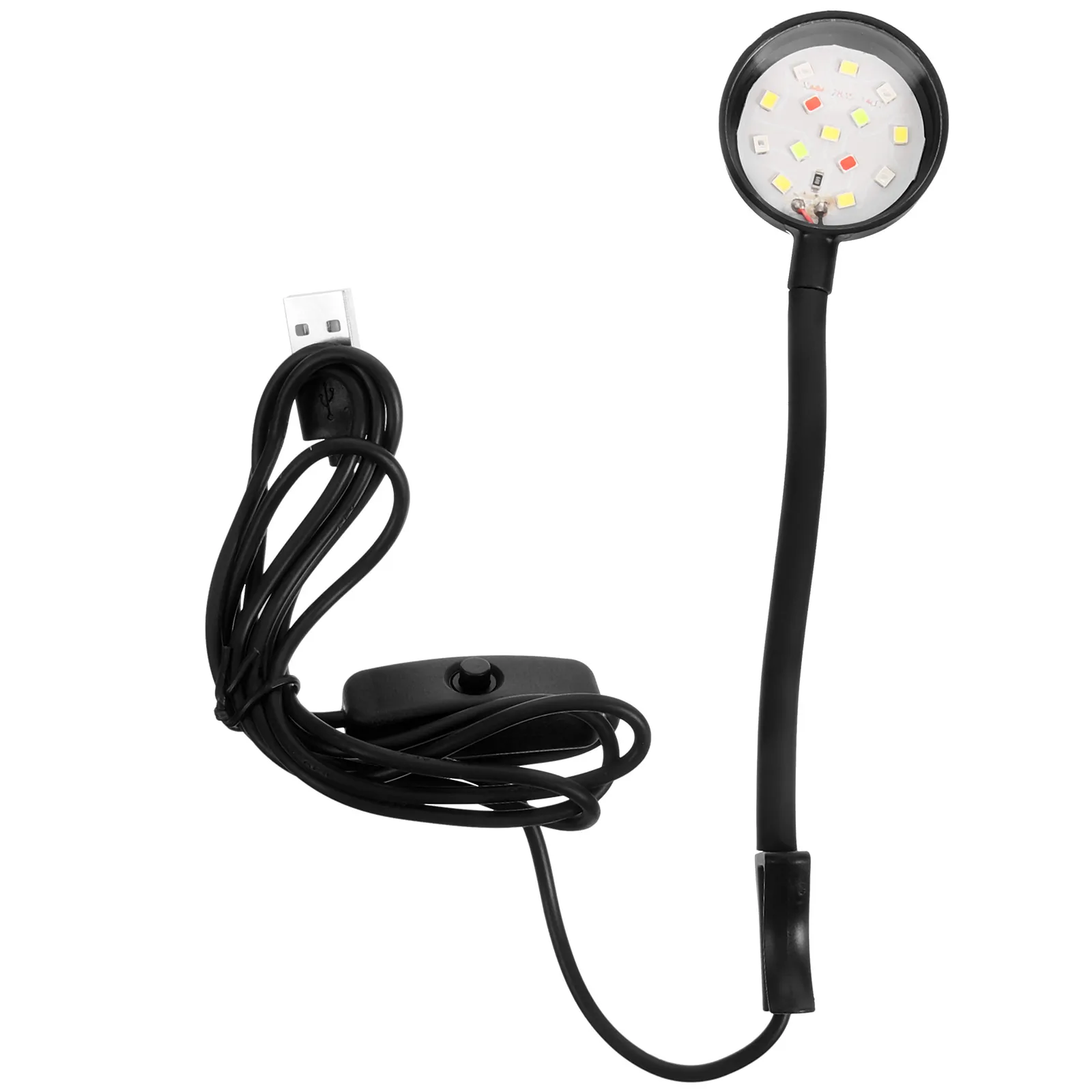 

Fish Tank LED Aquarium Lamp USB Mini Lighting for Water Tank Household Aquarium Light Reusable Daily Marine Pet Supplies