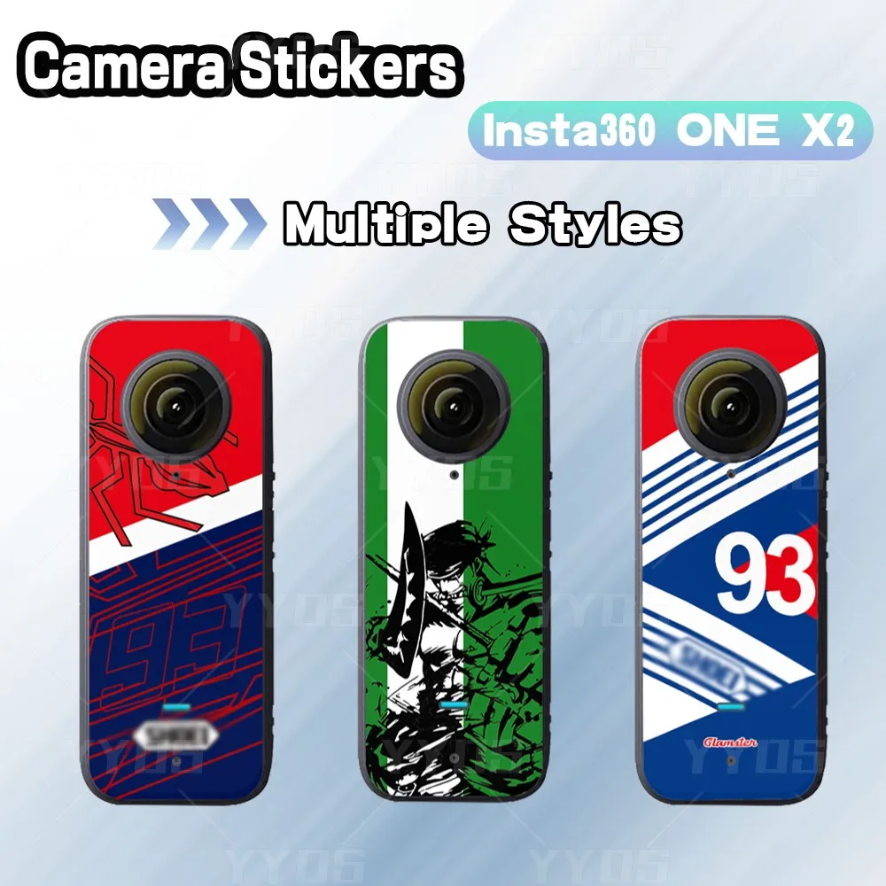 Action Camera Protective Films Anti Scratch Waterproofing Camera 3M Decals For Insta360 one X2 insta 360 ONE X2 Sticker