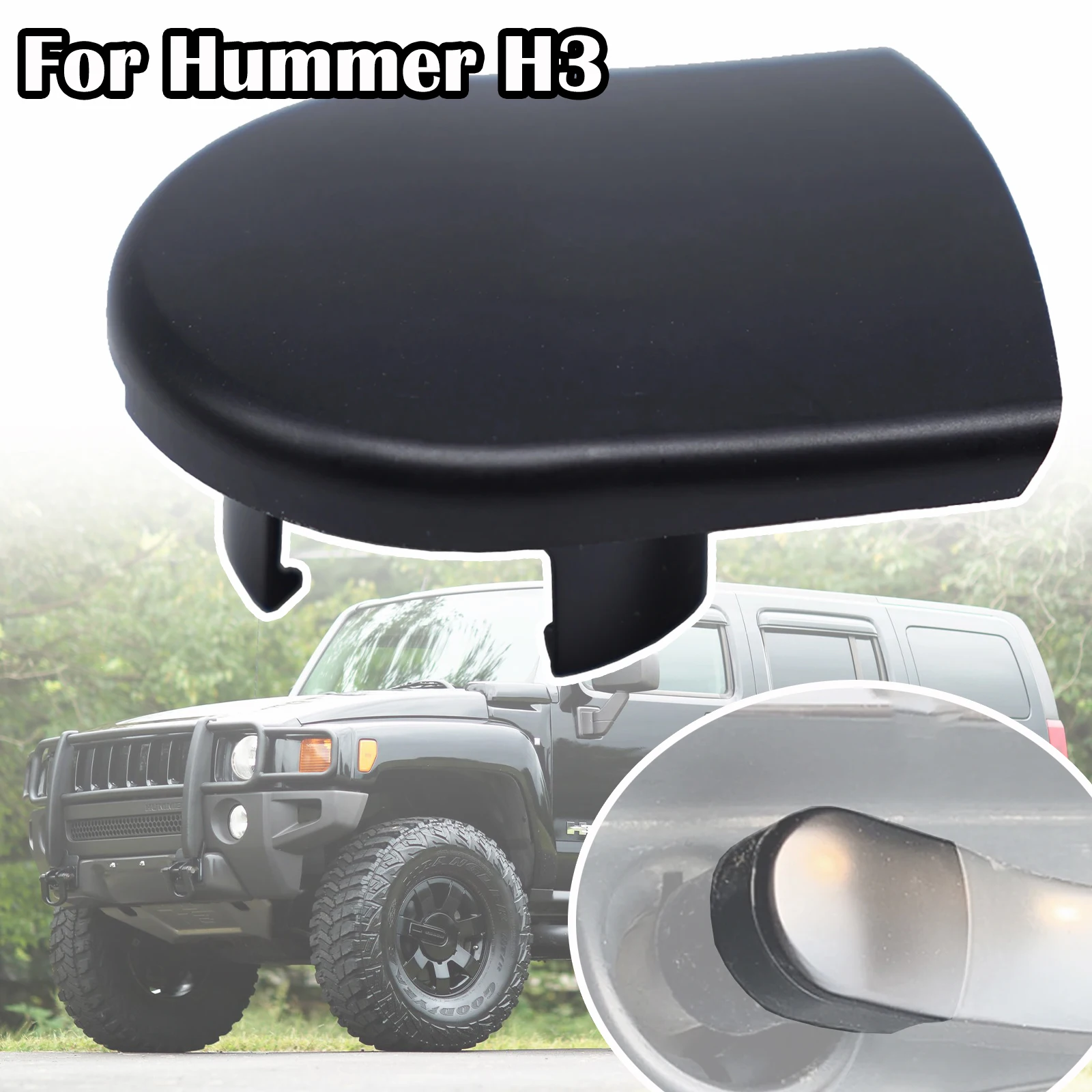 For Hummer H3 Car Front Windscreen Wiper Arm Head Nut Caps Bolt Cover Protect 2006 2007 2008 2009 2010 H3T 2009-2010 Accessories