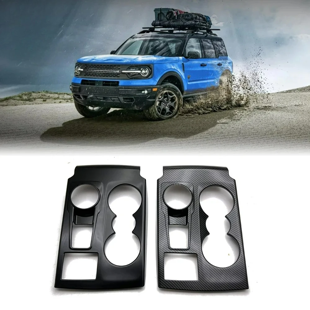 

1Piece Interior Accessories Center Console Gear Shift Panel Trim Cover For Ford Bronco Sport 21-22
