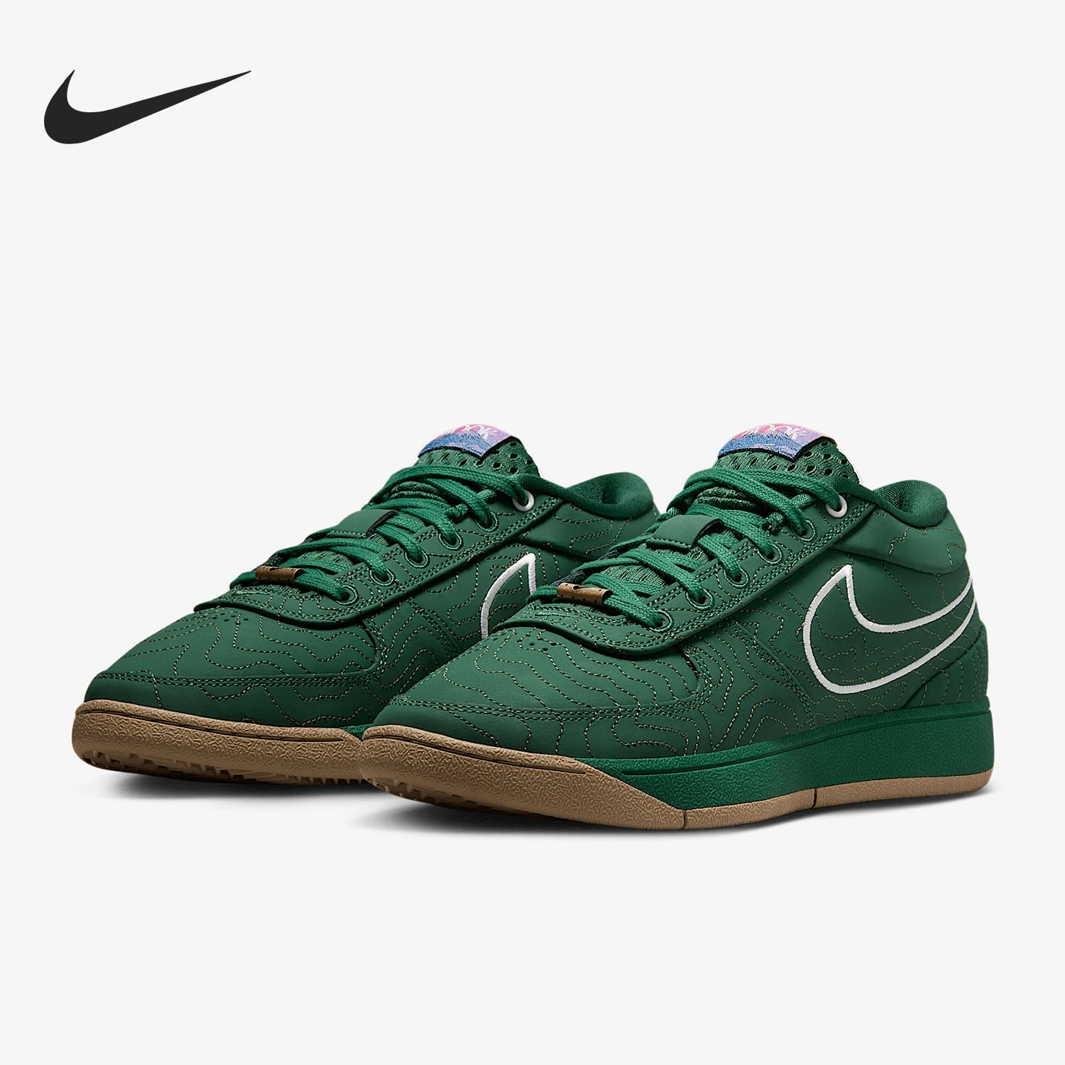 

Мужские баскетбольные кроссовки Nike Book 1EP, мягкие, удобные, нескользящие и прочные, с низким берцем, зеленые, с противоскользящей амортизацией FJ4250-300