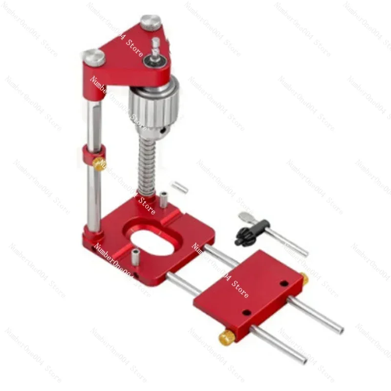 

Portable Drilling Locator Aluminum Alloy Precision Locator Woodworking Locator Woodworking Drilling Aid Tool Combination