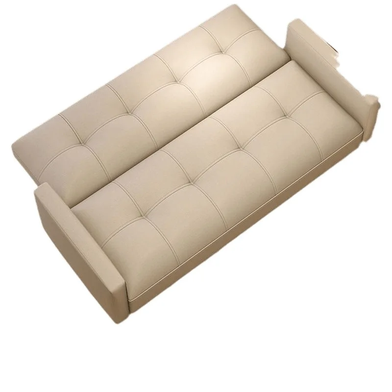 

Sofa small apartment living room 2025 new simple rental room small apartment folding sofa