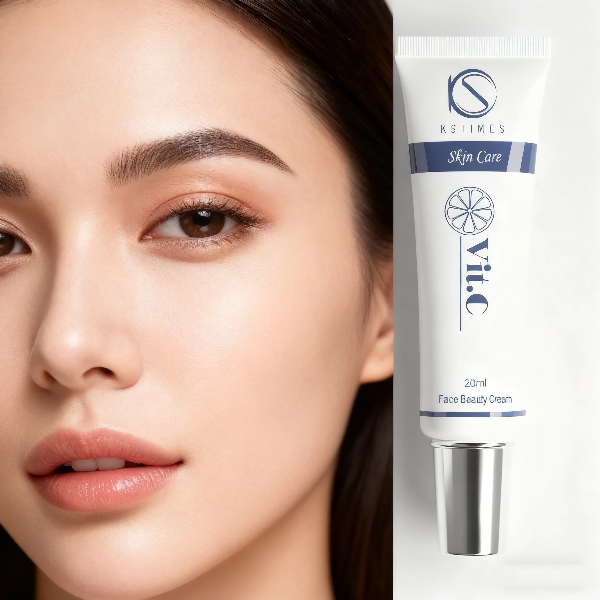 

Vitamin C Cream for Face Brightening Moisturizer Korean Face Cream Beauty Soft Glutathione Skin Face Cream for Women