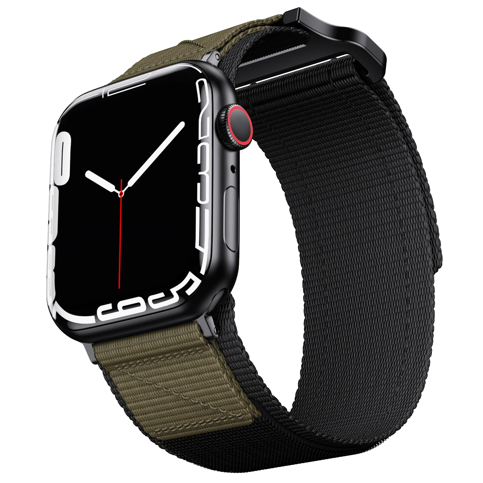 Wrist Strap for Apple Watch Ultra 2 Series 9 8 7 6 SE 5 4 Nylon Tactical Sports band for iwatch 49 45 44 42mm 40 41 38 Bracelet