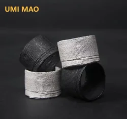 UMI MAO Original Avant-garde Craftsman DETAJ Style Dark Imitation Bandage Short Ring Neutral Distressed Oxidized Ring Couple