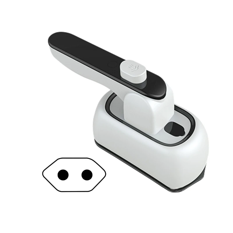 Portable Handheld Garment with Rotatable Ironing Panel Wet Steam