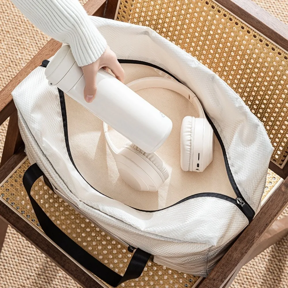Large Capacity Foldable Travel Bag Convenient Waterproof Hand Luggage Bag Dry Wet Separation Lightweight Clothes Storage Bag