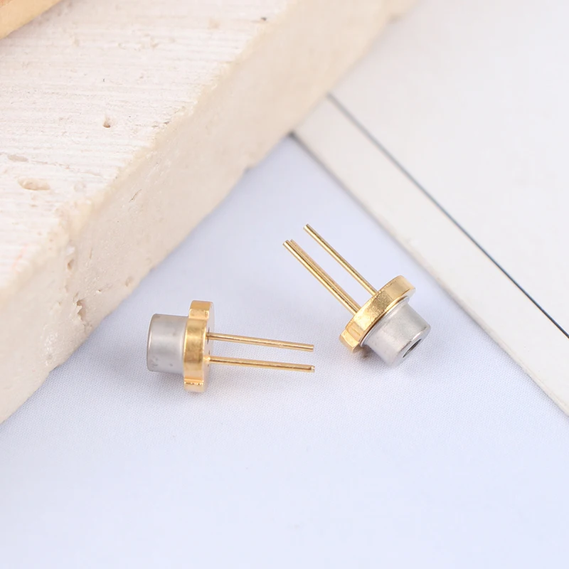 2Pcs 5mw 650nm 2.2V High Power Diode Module Red Laser Head TO 18 Laser Diode Burning Infrared LD Laser Module and good