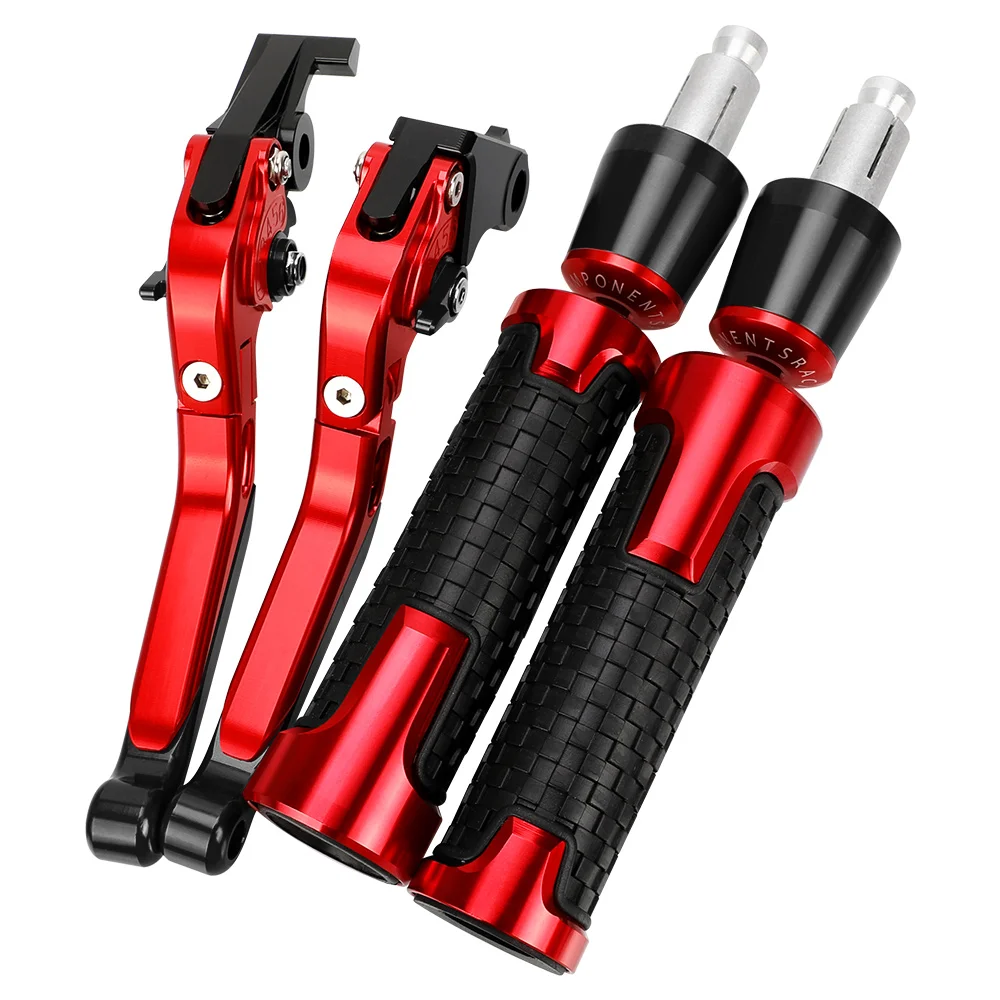 

For MOTO GUZZI BReva 850 1100 1200 2006 2007 2008 Motorcycle Accessories CNC Brake Clutch Levers Handlebar Handle Grips Ends