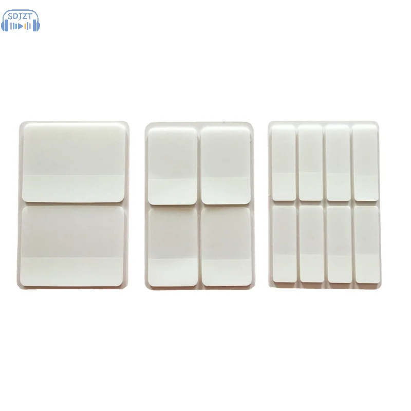 40/80/160 Pages Frosted Simple Pure White Index Stickers Transparent Label Stickers DIY Sticky Notes Office School Supplies