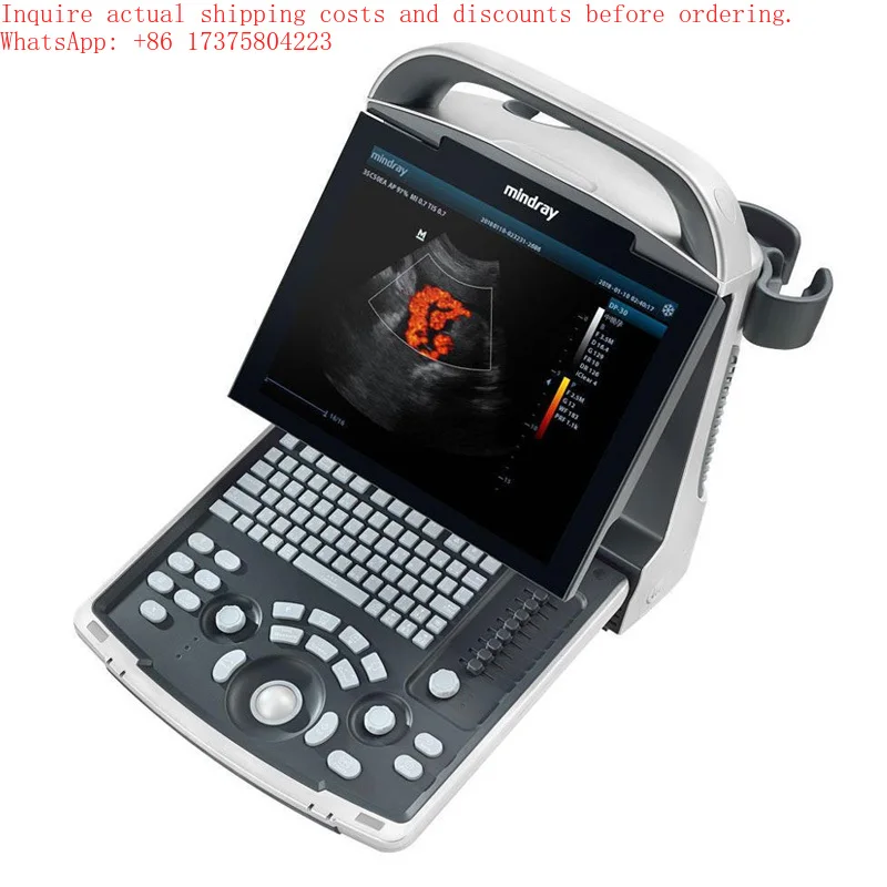 Mindray DP-30 Vet Medical Vet Ultrasound Instrument Digital Portable B/w Ultrasound Scanner for Basic General With Convex Probe