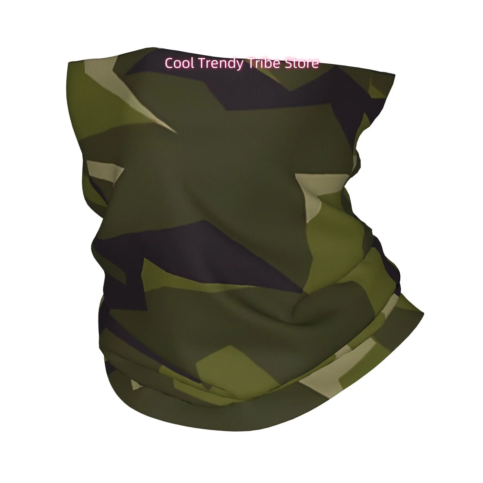 Digital Pattern Camouflage Men Neck Gaiter Face Scarf Cover Neck Gaiter Men Women Bandana Scarf Thin Summer
