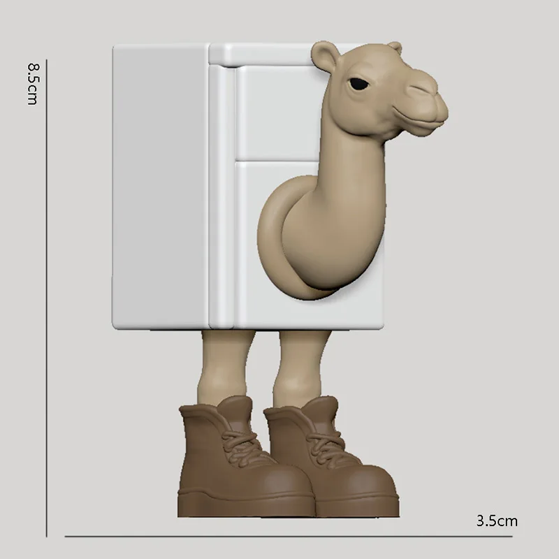 تونغ تونغ تونغ صحور Tralalero Tralala الإيطالية Brainrot اليقطين الوحش الطبعة أنيمي عمل الشكل الكرتون حلية لعبة هدية #6