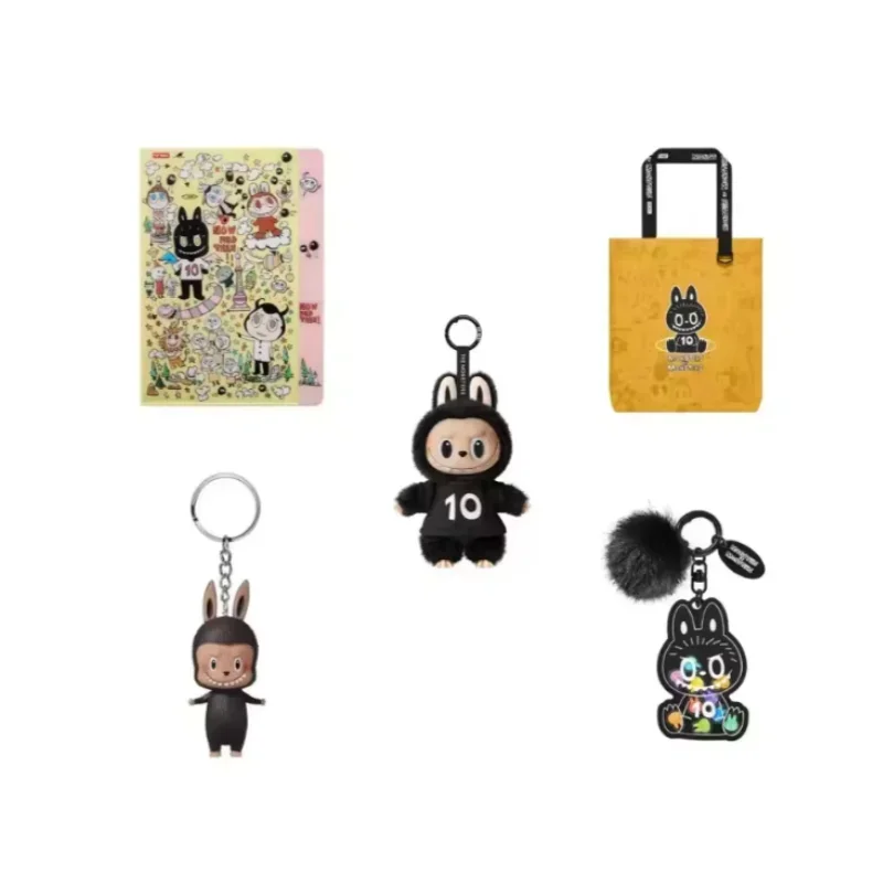 

POP MART Labubu Monster 10th Anniversary Limited Edition Blind Box - Original Anime Figure Collectible Toy Gift