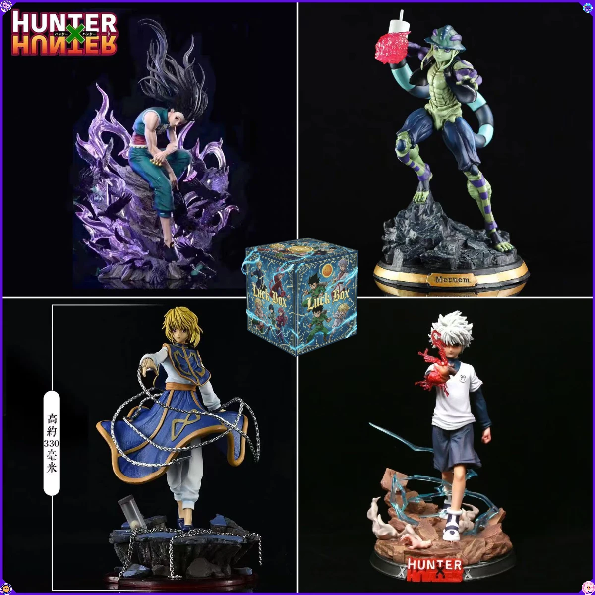 هنتر x هنتر صندوق أعمى صغير لطيف أنيمي الشكل النمط الياباني لعبة غامضة غون كيلوا تحصيل الديكور هدية #1