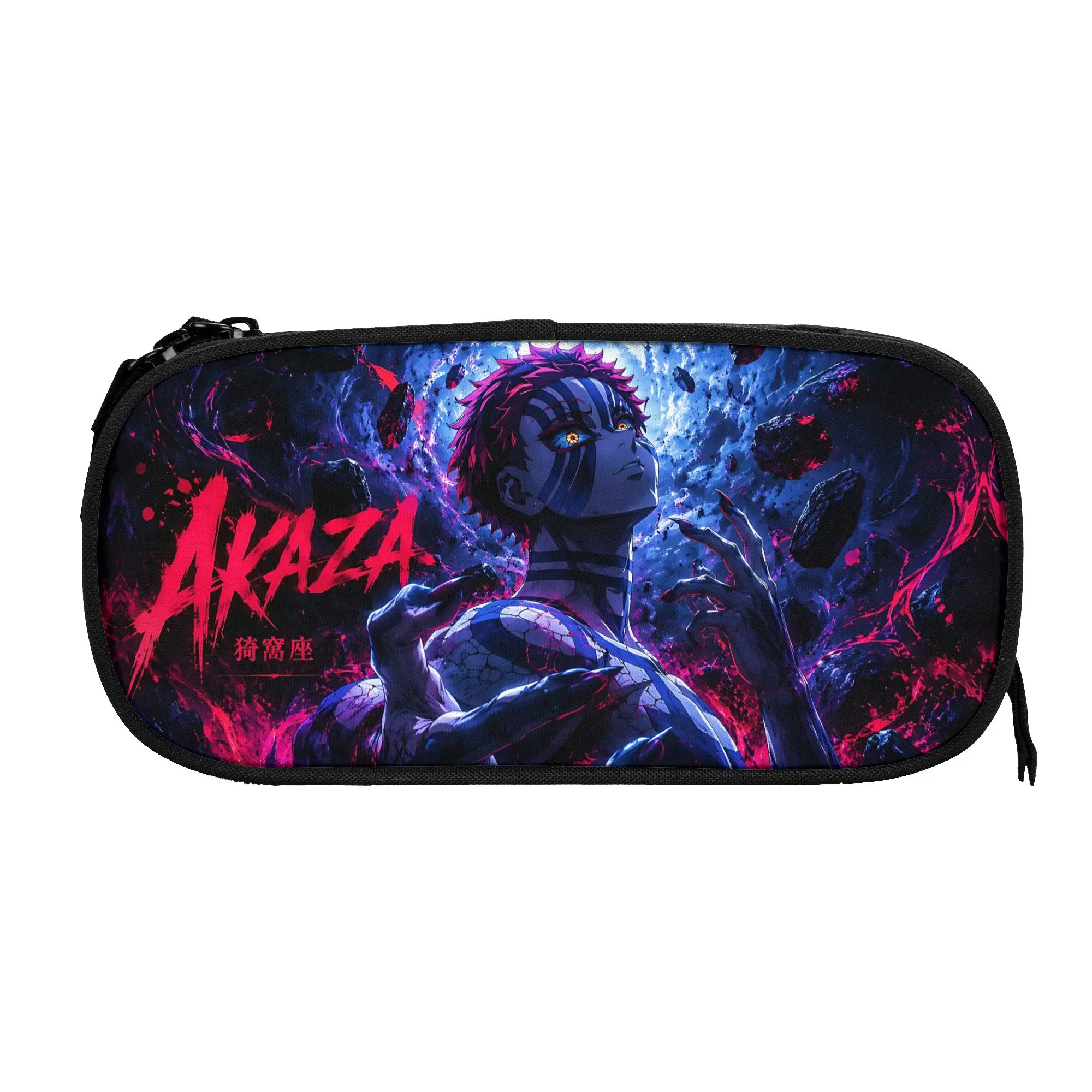 Custom Demon Slayer Large Capacity Bags for Child  School Pencil Bag for Boys Gilrs Kids