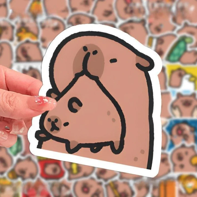 

10/30/50Pcs Cartoon cute Capibala Capybara stickers