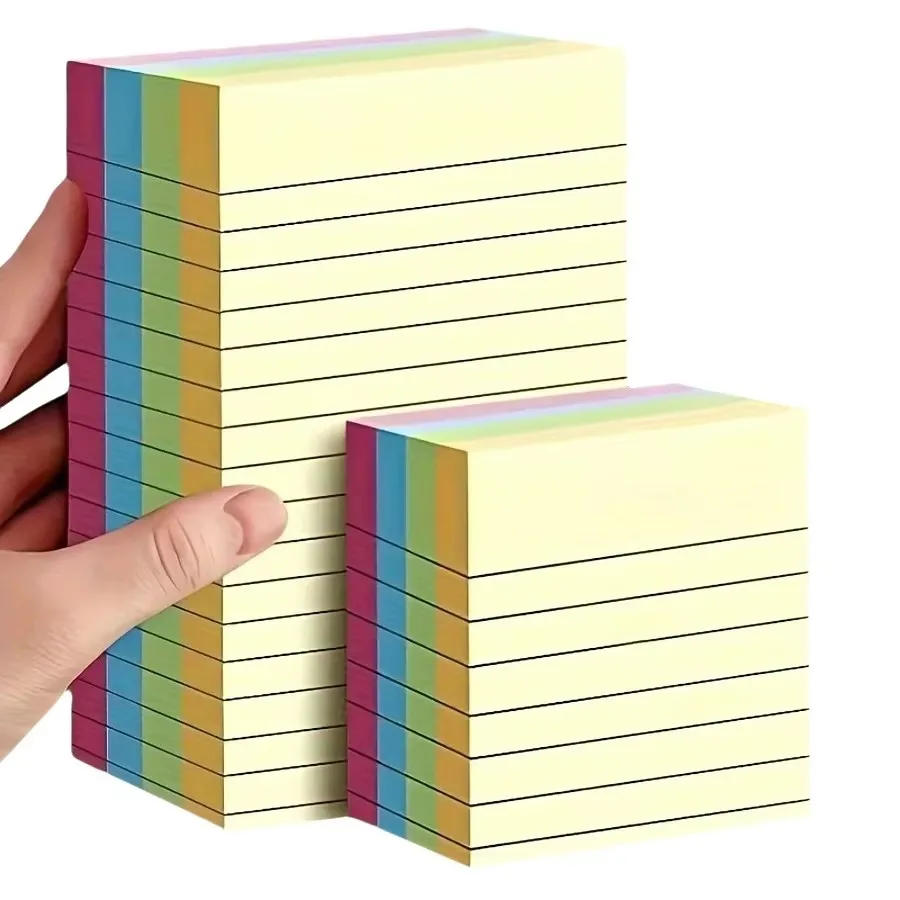 Large Lined Notepad Suitable for School and Office Use, 4X6I