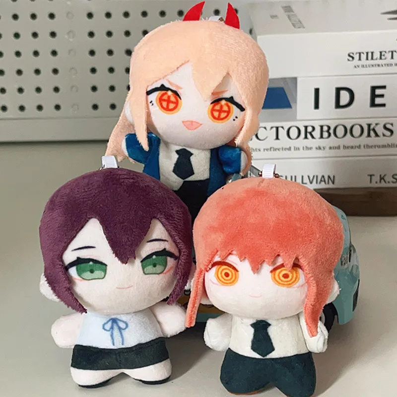 10 سنتيمتر/3.93in بالمنشار رجل أنيمي الأجهزة الطرفية ألعاب من نسيج مخملي اكسسوارات الإبداع محشوة القطن الزخرفية دمية تحصيل الحلي #3