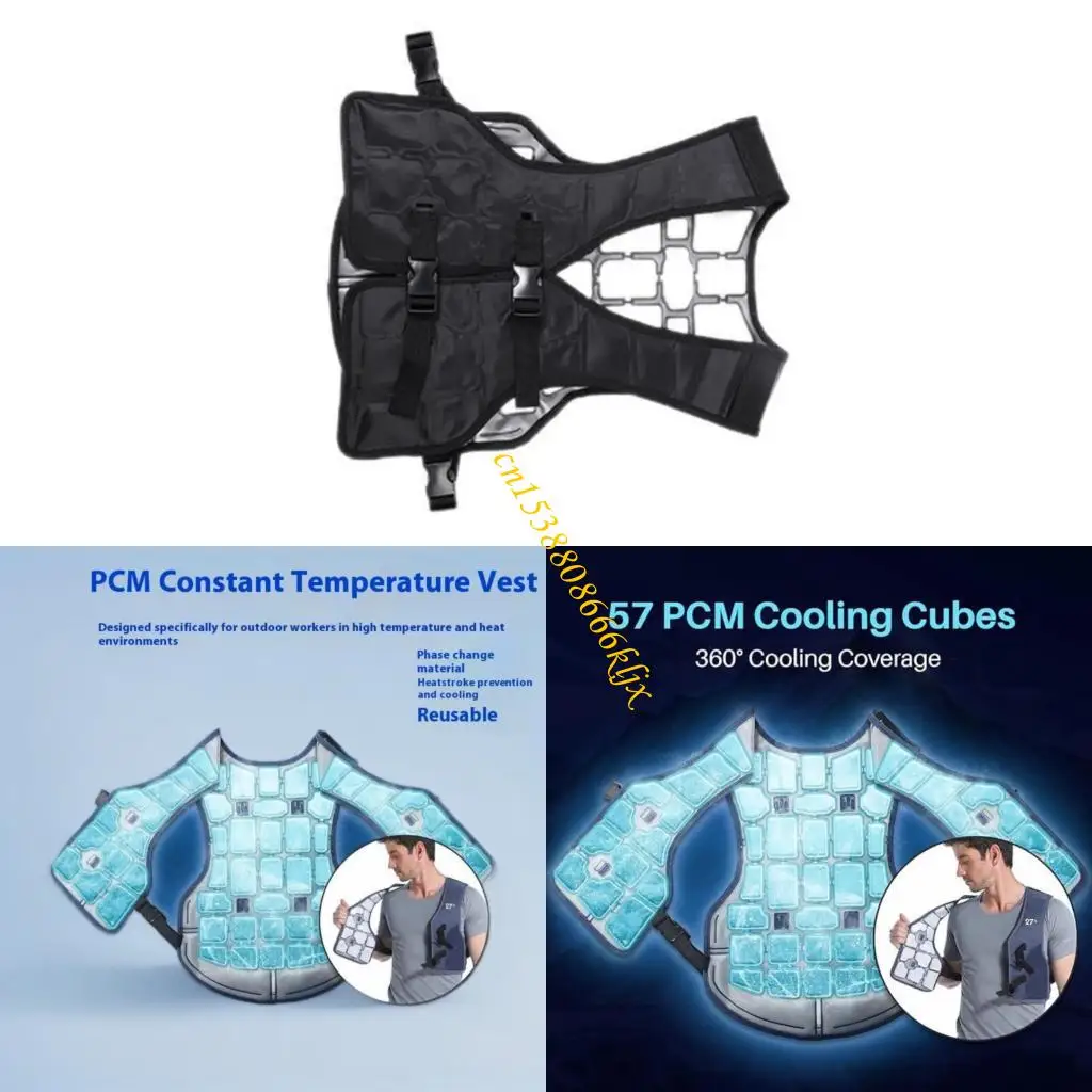 

Summer Cooling Vest Cooling Cooling Ice Vest Cool Vest for Gardening 066C