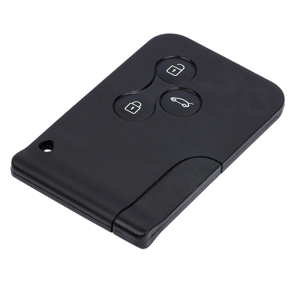 KEYECU Keyless Go Hands Free 433MHz ID46 PCF7943 Smart Remote Key Card Fob for Renault Megane 2 Scenic 2 Clio 2