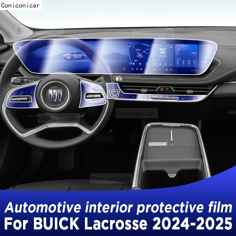 

For BUICK LACROSSE 2024 2025 Panel Dashboard Navigation Automotive Interior Protective Film TPU Anti-Scratch Sticker