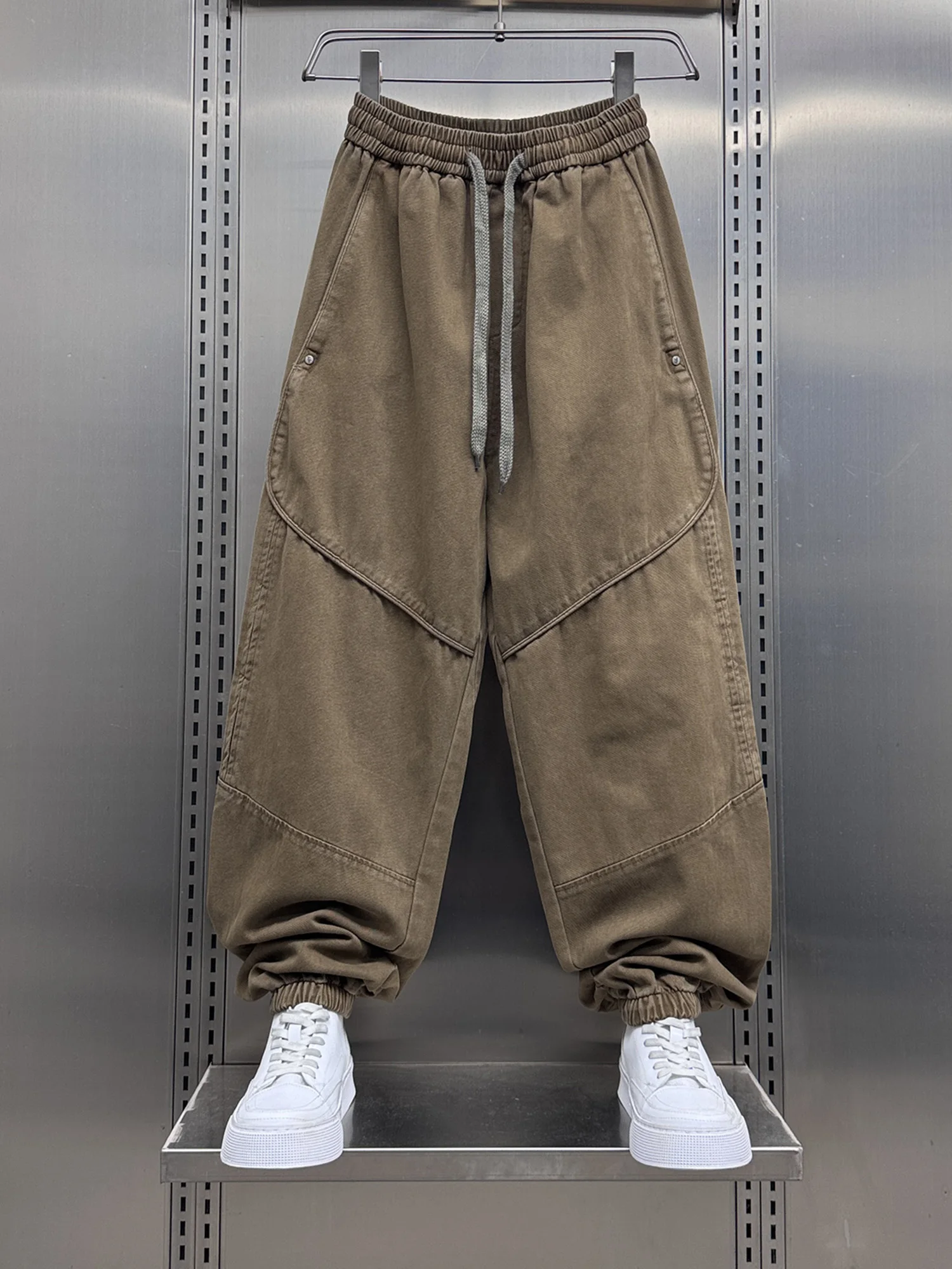 

Men's Faionable Casual Loose Straight Leg Sports Pants Autumn Winter New Sle Comfortable All-Match Workwear Trousers