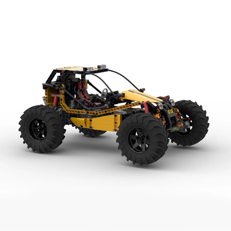 

718pcs MOC Mountain Four-wheel Off-road Vehicle C Model "Buggy" Technology Model Moc Building Blocks Toys Christmas Gifts