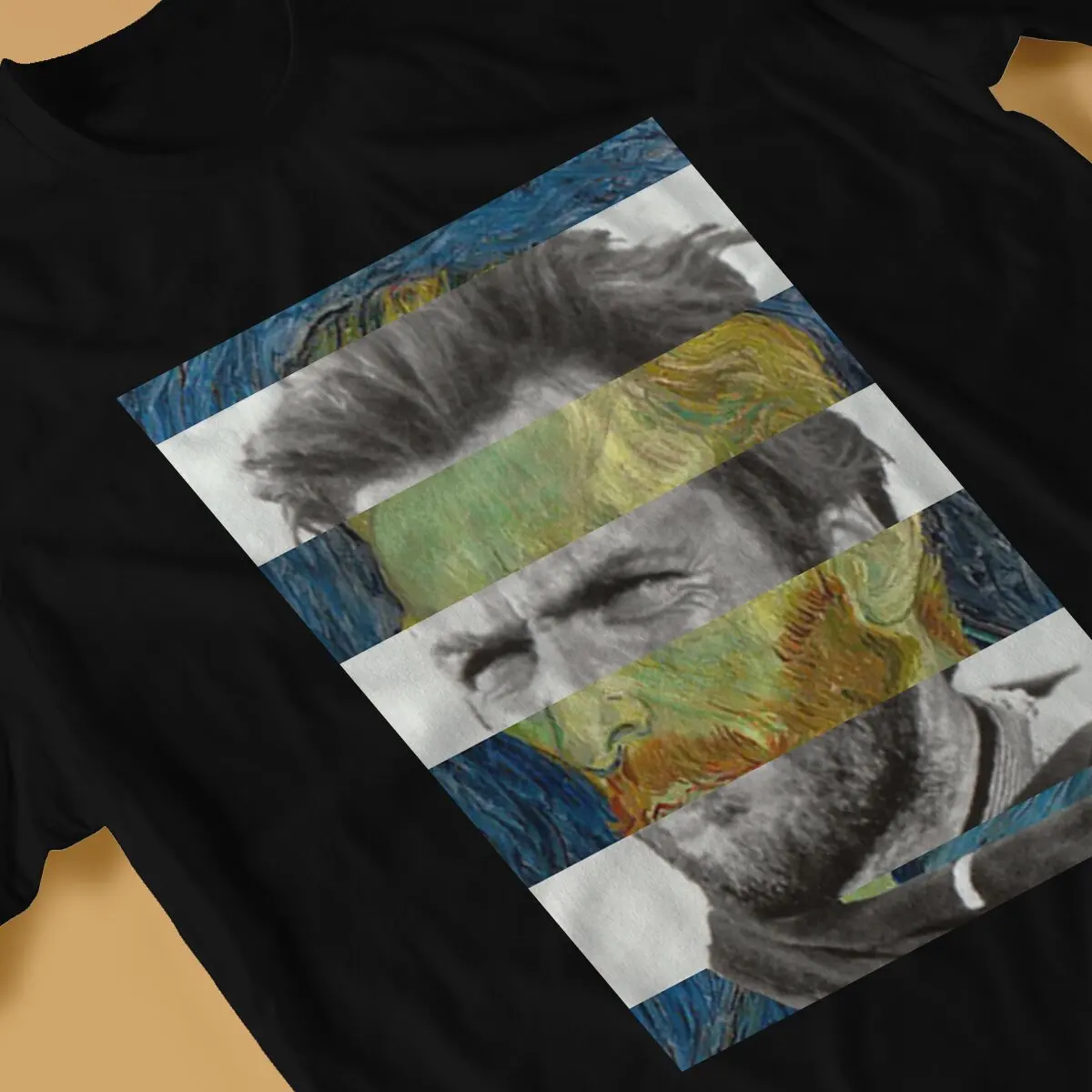 Vincent Van Gogh Post-Impressionist Painter Man TShirt Self Portrait Clint Eastwood Individuality T Shirt Original New Trend