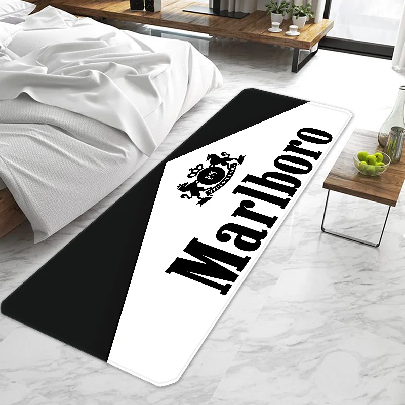 Cigarette Smoking Marlboros Door Mat Entrance Doormat Non-slip Washable Kitchen Carpet Living Room Hallway Rugs Door Mats Bathro